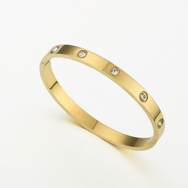 AARVO Love’s Eternal Sparkle Bangle- BNG1014