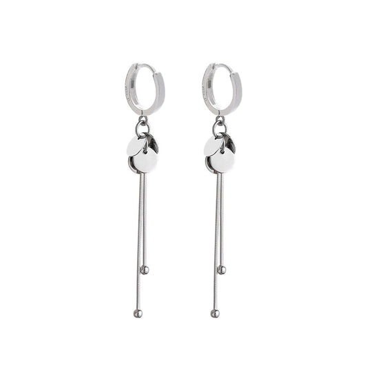 AARVO Silver Drop Earrings - ERN1010